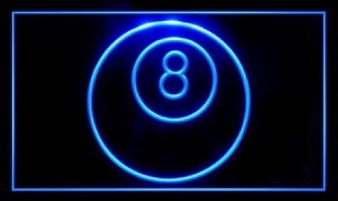 8 ball Billiards Snooker Play Now LED Neon Sign